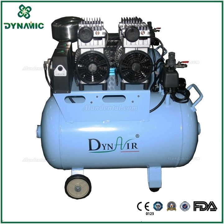 DYNAIR DA7002D Silent Oil Free Air Compressor with Air Dryer 207L/min 1100W